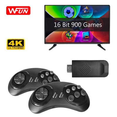 China Support Network Download 16 Games Bit Video Game Console Built In 913 Games Classic Mini HD Retro Game Stick Wireless Controller For Sega for sale