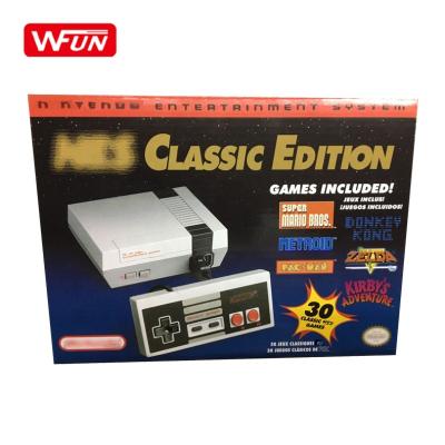 China Factory Wholesale Mini Video Retro TV Game Console 30 Support Multi Players 2020 Games For Nintendo Classic Edition for sale