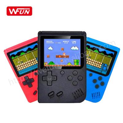 China ABS Factory Price Retro Handheld Game Console Built In Kids Classic Games 400 With One Player for sale