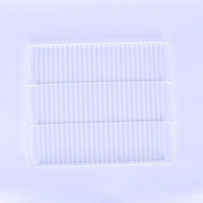 China Showcase PE Coating Commercial Refrigerator Spare Parts Metal Wire Fridge Shelves for sale