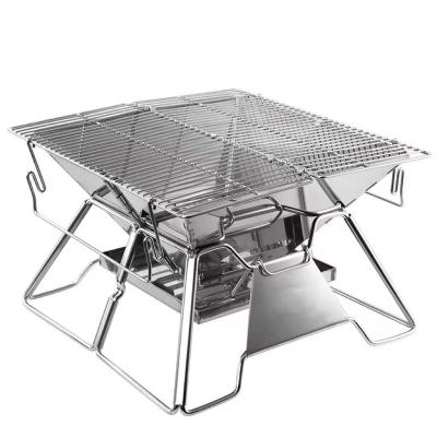 China Easily Assembled Folding Outdoor BBQ Grill for sale