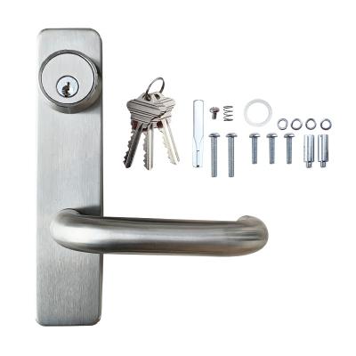 China Stainless Steel Hardware Panic Push Bar Lock Fire Door Exit Lock Device for sale