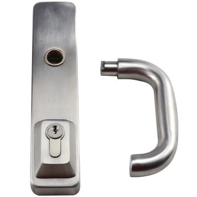 China Stainless Steel Lever For Exit Device Door Lock Maker Lever Balance With Lock for sale