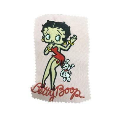 China Viable High Quality Cartoon Embroidered Patches Transfer Printing Herd Badges for sale