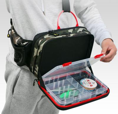 China Waterproof Fishing Equipment Fishing Tackle Bag Lure Bag Fishing Waist Bag for sale