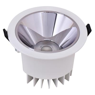 China 10-40W Modern Wholesale Custom COB Waterproof IP65 Recessed Ceiling LED Downlight for sale