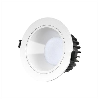 China Modern Hot Sale 7-40W Round CCT Adjustable Ceiling Recessed 2700k-4000k COB Led Downlight for sale