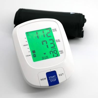 China Best Selling Type Plastic Sphygmomanometer Blood Pressure Arm Monitoring Systems for sale