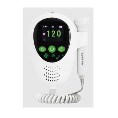 China Large HD LCD Screen Baby Monitor That Tracks Heart Rate Fetal Doppler Ultrasound Baby Heart Rate Monitor for sale