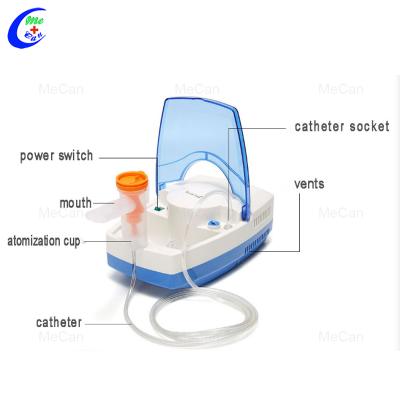 China For Home Use Medical Handle Portable Air Compressor Diffuser Nebulizer for sale