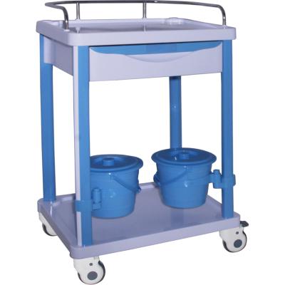 China MCF0029 Hospital Furniture Clinical Trolley Mobile Clinic Trolley for sale