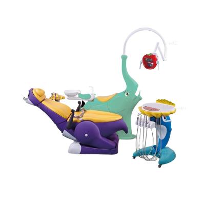 China Hot Sale Lovely Cartoon Children Kids Metal Medical Chair Dental Unit for sale