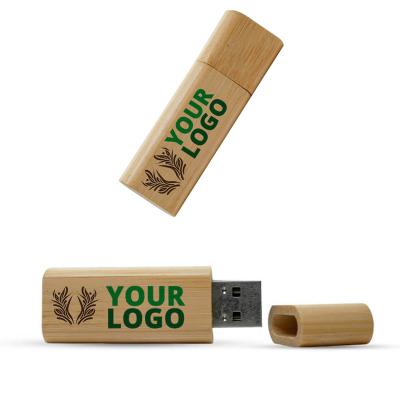 China Custom Customized Wooden USB Pen Drive Eco Wood Nature USB Flash Drive Custom Printed Custom USB Stick Promotional Gifts for sale