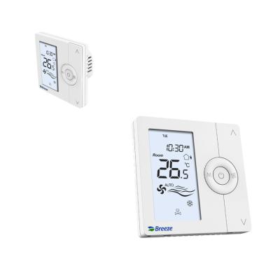 China Modern Wholesale Easy Installation Mini Split Wall Thermostat With Weekly Programming Thermostat for sale