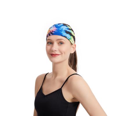 China Custom Elastic Men's Gym Yoga Head Band Running Head Band Sports Headband European and American Style Sports Headband Vintage Sports Headbands Women for sale