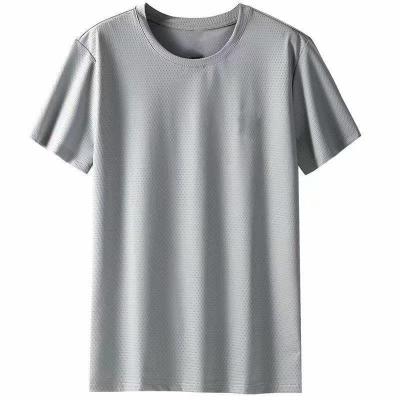 China New Arrival Modern Design Economic QUICK DRY Short Sleeve Compressed Cotton Mens T-shirt 100% Cotton for sale