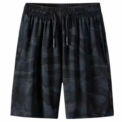 China QUICK DRY Running Good Quality In-Stock Large Items Sports Man Casual Knitted Beach Pants Shorts for sale