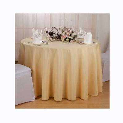 China Waterproof Worth Buying Handmade Solid Color Elegant Luxury Wedding Round Table Cloths for sale