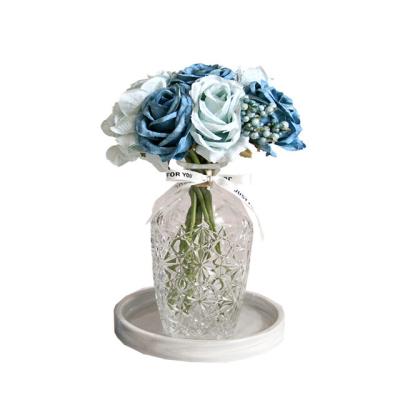 China Wedding Decoration Promotion Of Artificial Flowers DIY For Rose Bouquet Wedding Decoration for sale