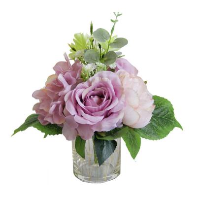 China Wedding professional home decoration artificial peony bouquet is popular this year for sale