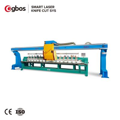 China Laser Marking GBOS High Precision Laser Bridge Marking Cutting Machine For Embroidery LONG for sale