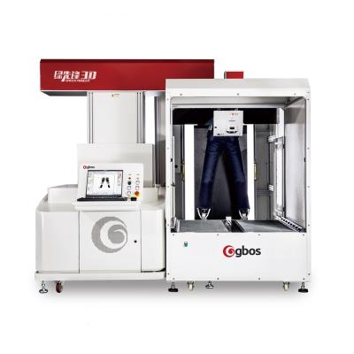 China Laser Engraving Full Garment Apparel Laser Marking Dry Curing Machine GBOS XXP5-600-3D 3D for sale