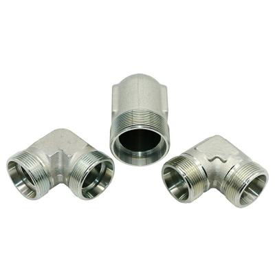 China Carbon Steel / Stainless / Brass Factory Price 90 Degree Elbow Stainless Steel Hydraulic Tube Fittings for sale