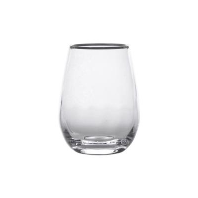 China CLASSIQUE High Luxury Oval Wine Glass for sale