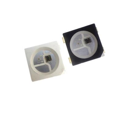 China INGAN SPI signal black point/version white point control integrated addressable SK 6812 IC diode SMD 5050 RGB SK6812 LED chip for sale