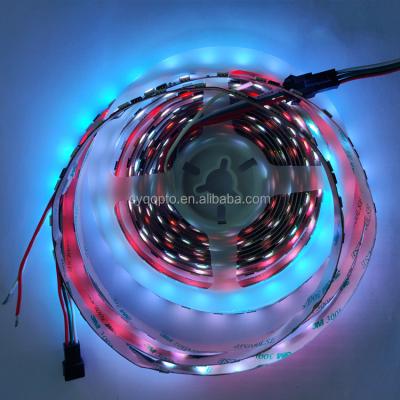 China LANDSCAPE High Brightness IC WS 2811 Stripe 5M/Roll Lamp 60LED/M External Programmable DC 12V RGB WS2811 LED Strip Light for sale