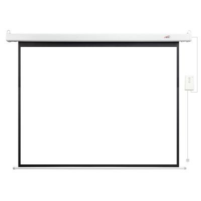 China Electric front projection screen/150 inch 3D movie projector screen motorized screen/glass beaded eclectic movie theater for sale