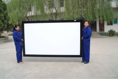 China High Gain Custom Frame Fixed Frame Projector Screen / Frame Projection Screen for sale