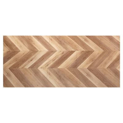 China Large log non-slip color plate factory direct sale environmental protection wear-resistant reinforced fishbone parquet flooring for sale