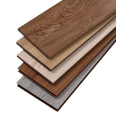 China Hot Selling Sealing Wax Waterproof Wear Resistant Waterproof Wax Sealed Laminate 12mm HDF Walnut Wood High Gloss Construction High Density Flooring for sale