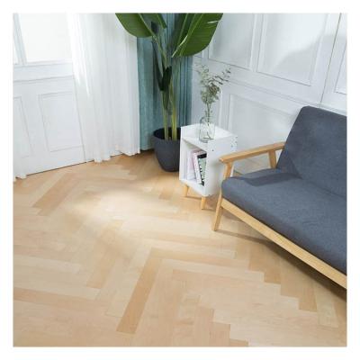 China Modern Manufacturers Sell Oak Herringbone Solid Hardwood Interior Flooring Tiles for sale