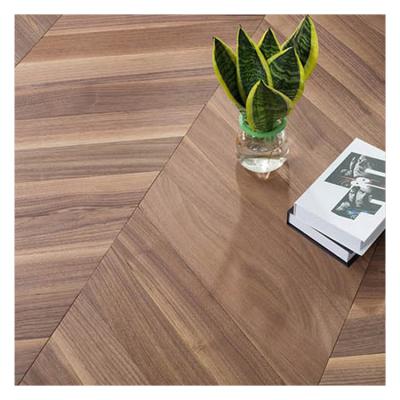 China Factory Modern Oak Herringbone Plank Hardwood Environment Friendly Indoor Floor Tiles for sale