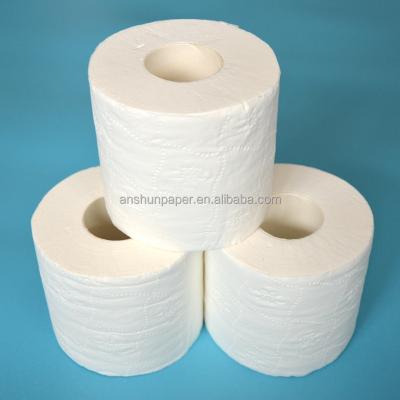 China Virgin Wood Pulp 10*10cm 300sheets 2ply Embossed Virgin Toilet Paper Pulp for sale