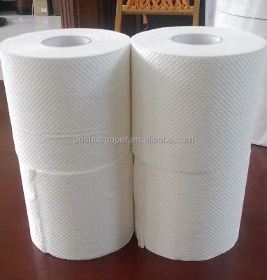 China Recycled Pulp Toilet Paper Maker , Best Price Toilet Paper Roll for sale