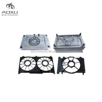 China Hot Sale Plastic Automobile Radiator Fan Plastic Mold for sale