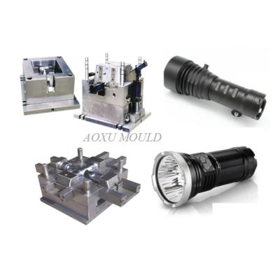 China Plastic Flashlight Housing Plastic Injection Mold for sale