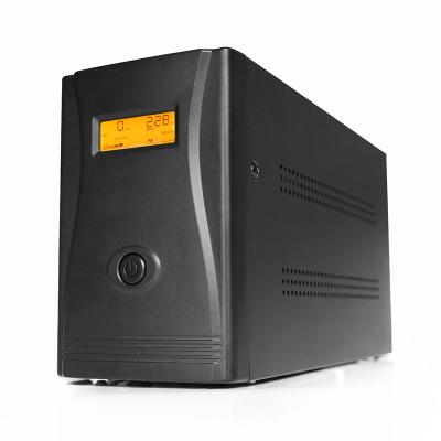 China Line Interactive UPS LCD COMPUTER SKE Display 480W Bivoltage UPS 800VA for sale