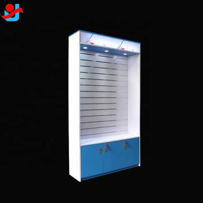 China Hanging Display Mobile Phone Accessories Cabinet Display Stand Shop Displays Cell Phone Display Counter for sale