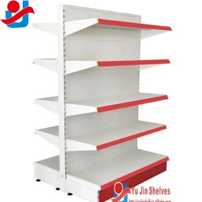 China Double sided medium duty loding steel shelving with floating shelves for sale