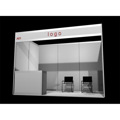 China Booth Display For Exhibition Whole Sale Booth Simple Design Standard Exhibit Show Shell Booth 3x2m With Competitive Price for sale