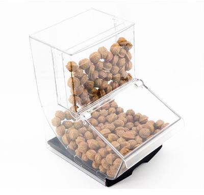 China PC Dry Food Storage Box Display Storage Box Cereal Dispenser for sale