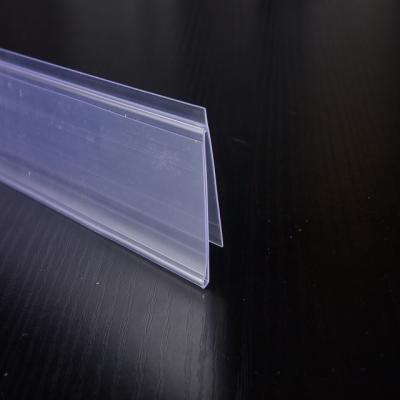 China Plastic clear plastic tag for supermarket or store label display for sale