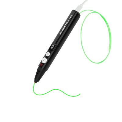 China Home Use 2022 Hot Selling 3d Printing Pen With LCD Screen 3d Pen Drawing 3d Printer 3d Pen Digital Pen Printer With Free Filaments for sale