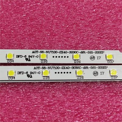 China LED Backlight Strip For Samsung UE55NU7100 UN55RU7100 UA55NU7100 UN55NU7200 UA55NU7300 UE55NU7370 UE55NU7455 UE55NU7102 UE55NU7100 for sale