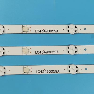 China 3PCS/set LED TV Backlight Strip For LG 43UJ6300 43UJ6500 43UJ6560 43UJ651V 43UJ561V 43UJ701V 43UK6200 43UJ630V 43UJ635V 43LJ614V for sale