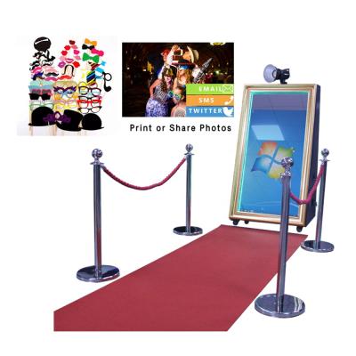 China Support interactive mirror instant photo machine 62 inch LCD multi-function photo kiosk machine for sale